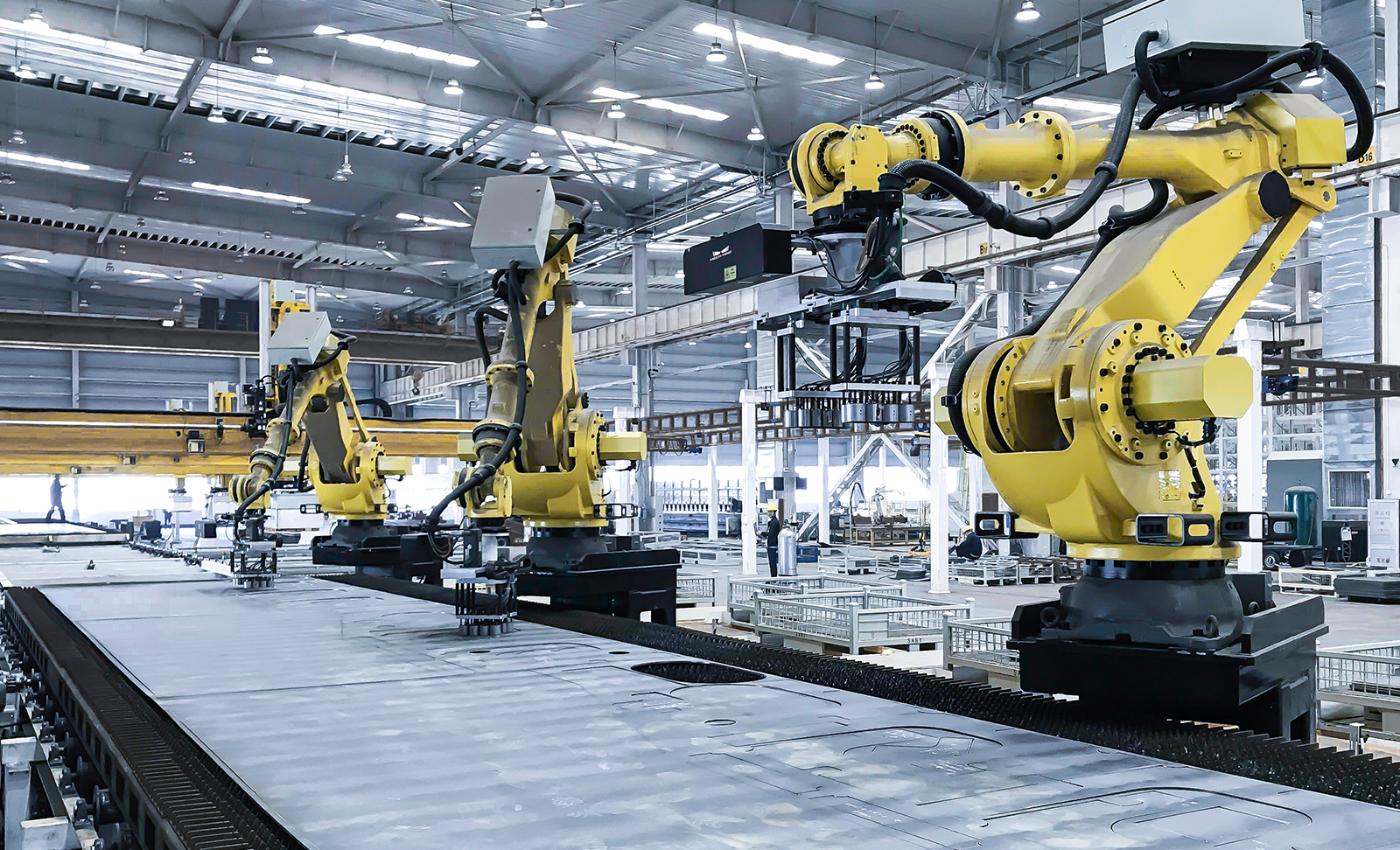 3D視覺引導鋼板切割下料 | 某大型工程機械廠